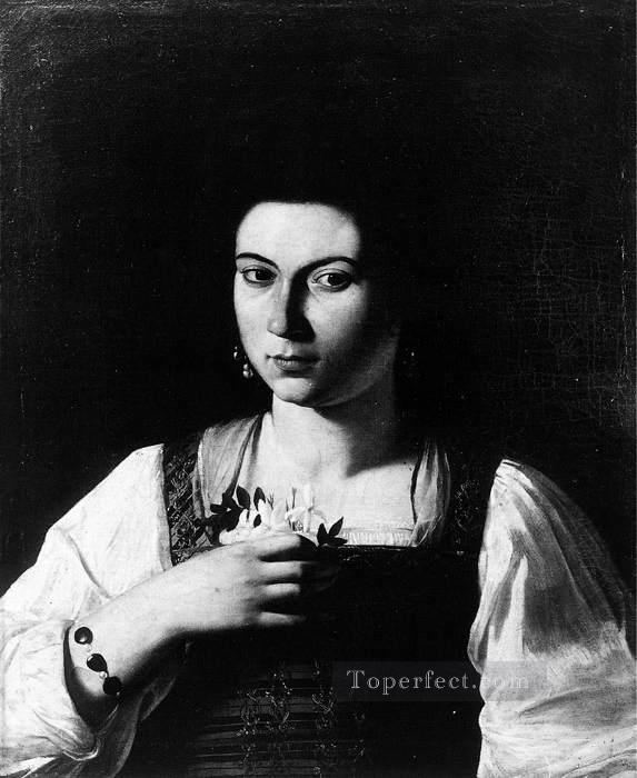 Portrait of a Courtesan Caravaggio Oil Paintings